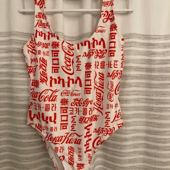 Coca Cola Bathing Suit One Piece Small - Picture 1 of 5